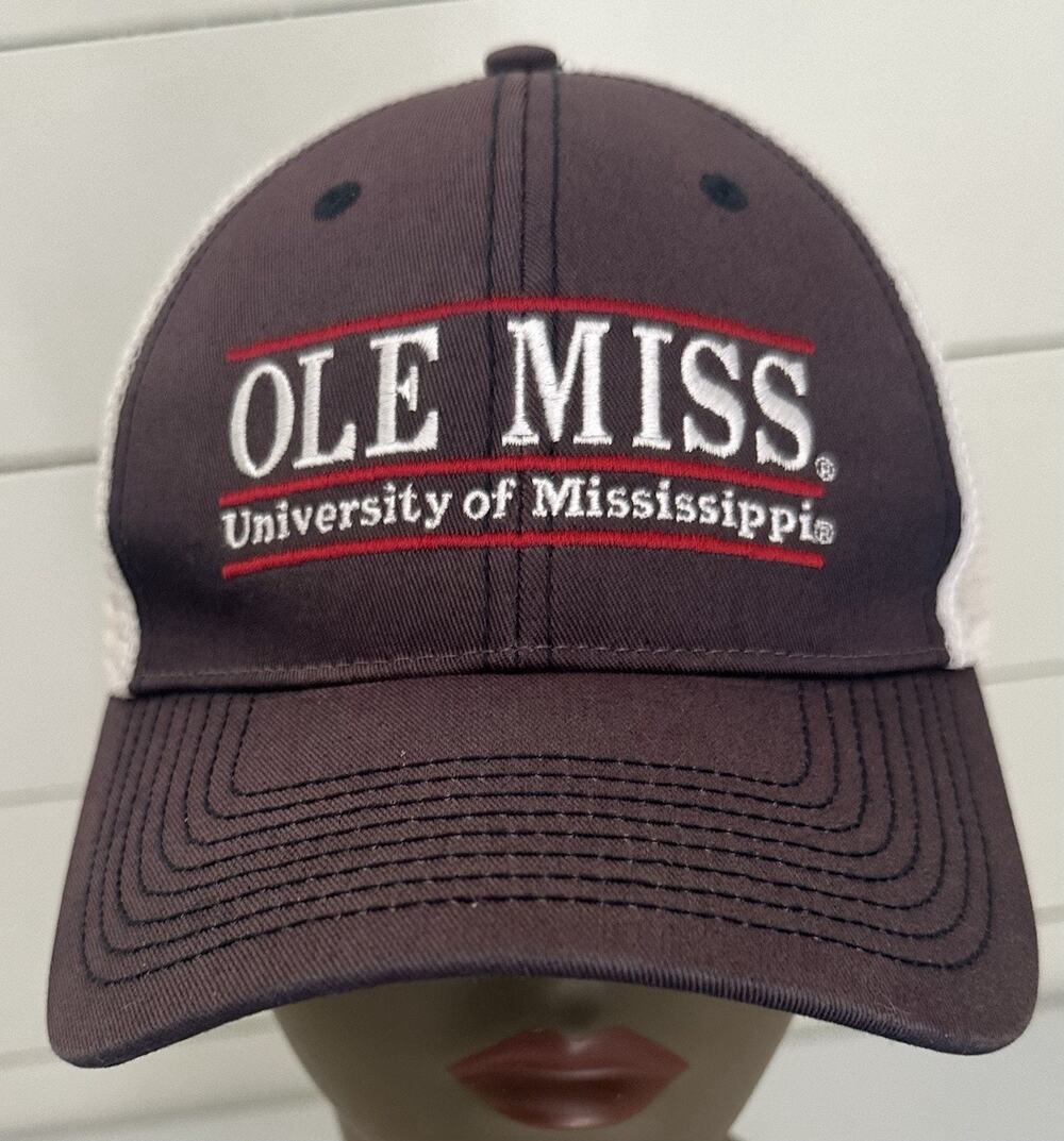 University of Mississippi Ole Miss Cap Hat The Game Mesh SnapBack Adjustable